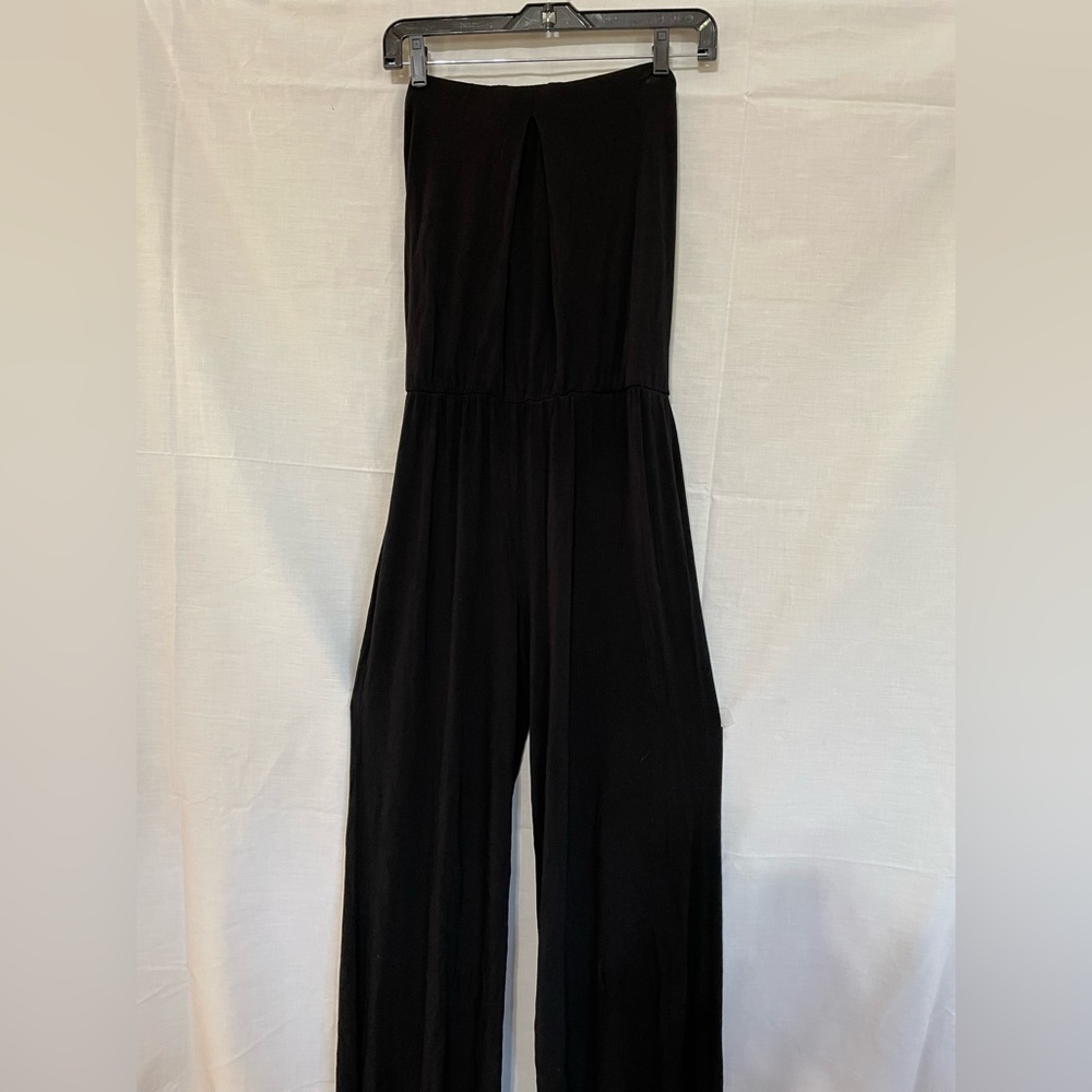 Young Broke & Fabulous strapless romper full length